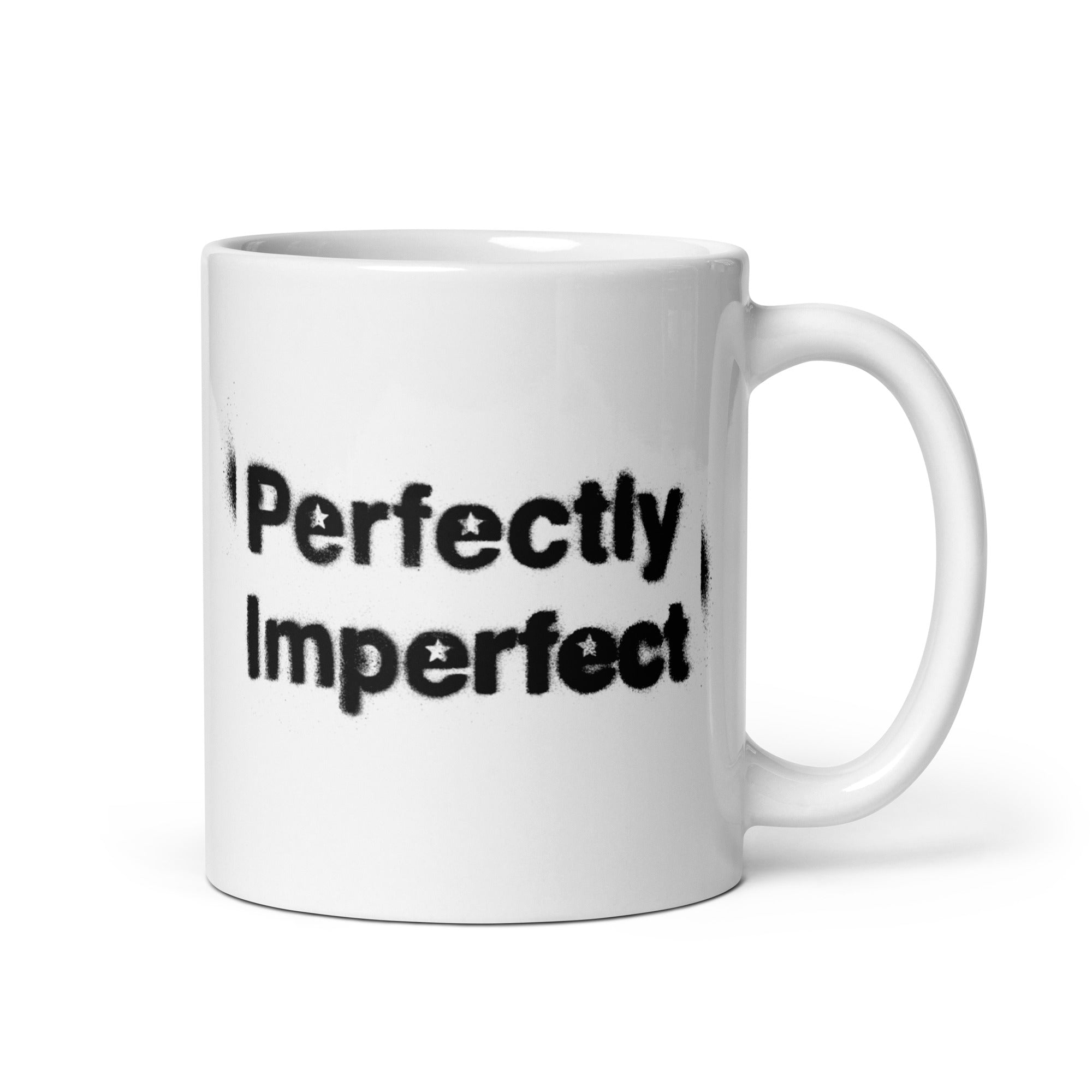 Basic" Classic Logo Coffee Mug  Perfectly Imperfect